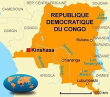 Carte RDC